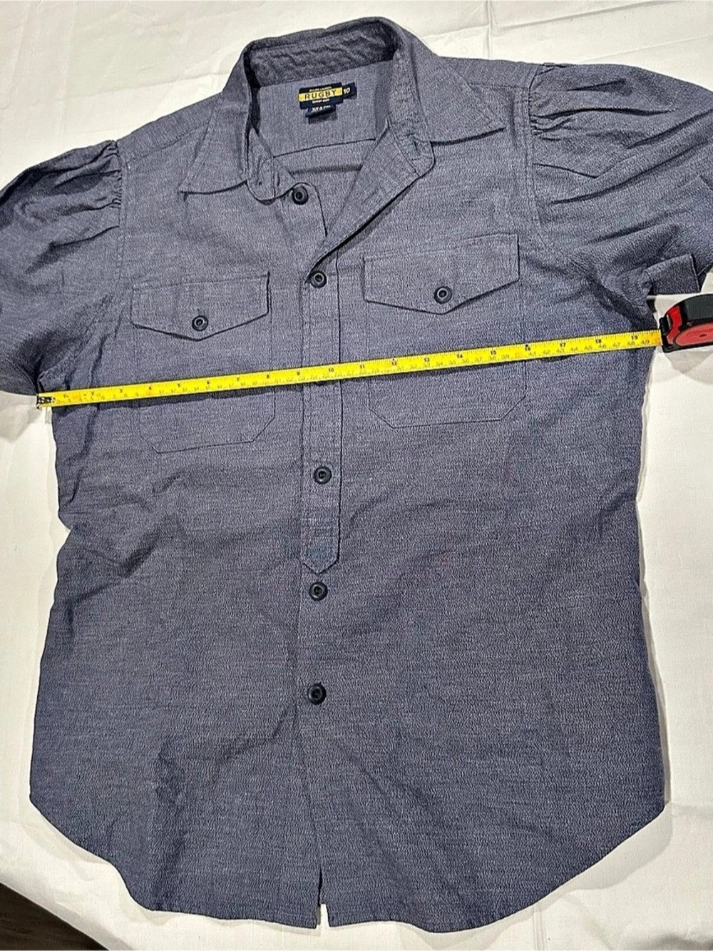 Ralph Lauren Rugby Short Sleeve Shirt Size Large
